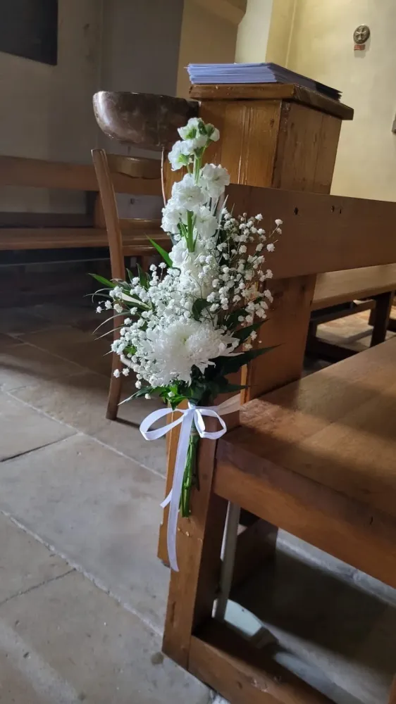 Décoration florale à Crosne