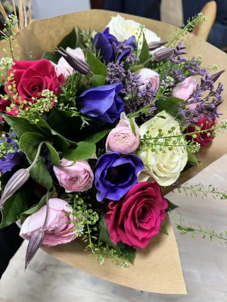 Transmission florale à Crosne